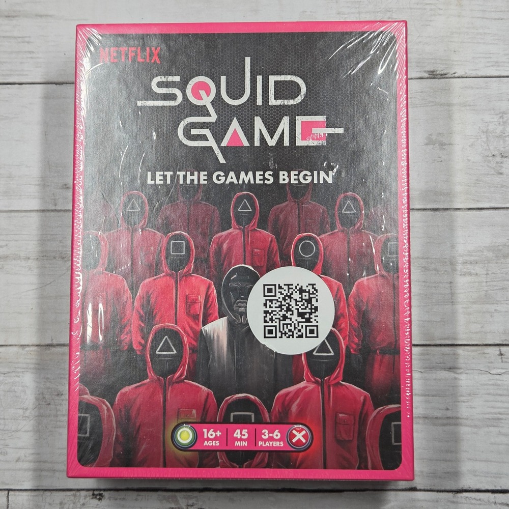 Netflix Squid Game Let The Games Begin Board Game Mixlore Asmodee New Sealed